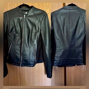 Black Express Leather Jacket